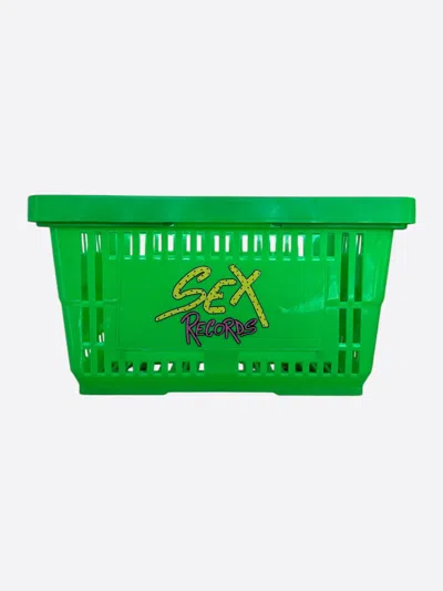 Pre-owned Chrome Hearts X Matty Boy Chrome Hearts Green Sex Records Shopping Basket