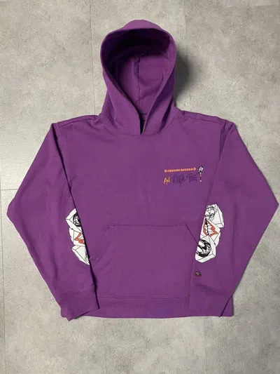 Pre-owned Chrome Hearts X Matty Boy Chrome Hearts Matty Boy 2024 „an That's That“ Hoodie Purple