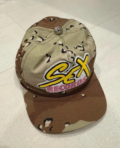 Pre-owned Chrome Hearts X Matty Boy Chrome Hearts Mattyboy Sex Records Camo Hat