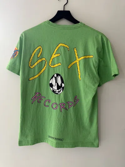 Pre-owned Chrome Hearts X Matty Boy Chrome Hearts Sex Records Matty Boy Shirt In Green
