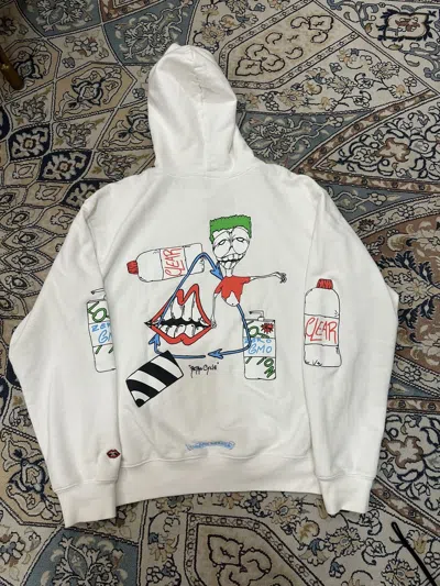 Pre-owned Chrome Hearts X Matty Boy Hoodie In White