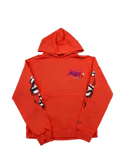 Chrome Hearts X Matty Boy Sadistic Lipstick Printed Hoodie In Red