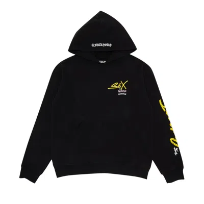 Pre-owned Chrome Hearts X Matty Boy Sex Records Concept Hoodie 'black'