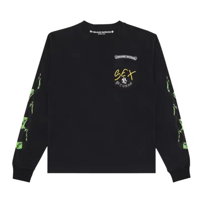 Pre-owned Chrome Hearts X Matty Boy Sex Records It Is What It Is Long-sleeve T-shirt 'black' | Men's Size M
