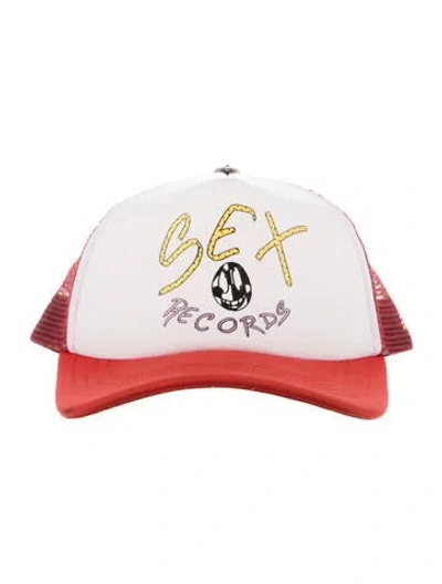 Pre-owned Chrome Hearts X Matty Boy 'sex Records' Trucker Hat In Multi