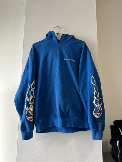Pre-owned Chrome Hearts X Matty Boy Space Hoodie In Blue