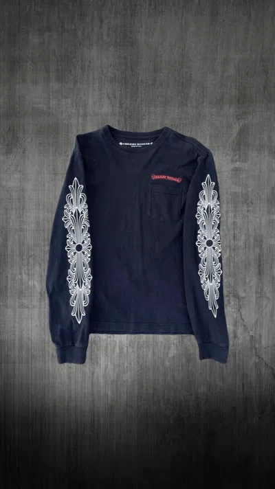 Pre-owned Chrome Hearts X Mattyboy Floral Long Sleeve In Black