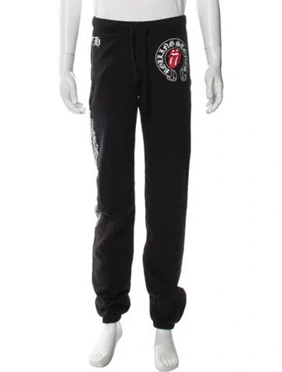 Pre-owned Chrome Hearts X Rolling Stones Sweatpants Joggers In Gray