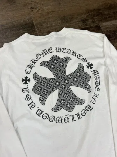 Pre-owned Chrome Hearts X Vintage Chrome Heaets Vintage Longsleeve In White
