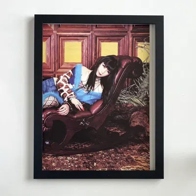 Pre-owned Chrome Hearts X Vintage Chrome Hearts Photo Framed Poster 9x11 In Multi