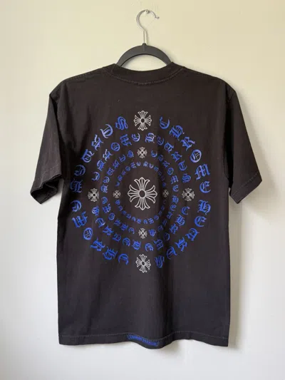 Pre-owned Chrome Hearts X Vintage Chrome Hearts Spiral Plus Pocket Tee In Black