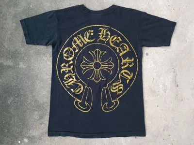 Pre-owned Chrome Hearts X Vintage Chrome Hearts Tee In Black