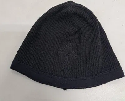 Pre-owned Chrome Hearts X Vintage Chrome Hearts Thermal Beanie In Black