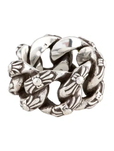 Pre-owned Chrome Hearts Xtra Fancy Large Ring In Multi