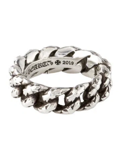 Pre-owned Chrome Hearts Xtra Fancy Link Ring In Multicolor