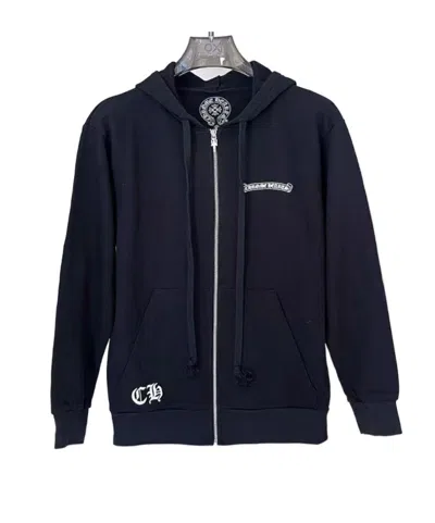 Chrome Hearts Zip-up Hoodie In Black