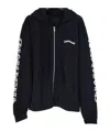 Chrome Hearts Zip-up Hoodie In Black