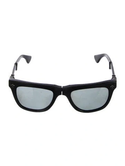 Pre-owned Chrome Hearts Zombie Germs Folding Wayfarer Sunglasses In Multi