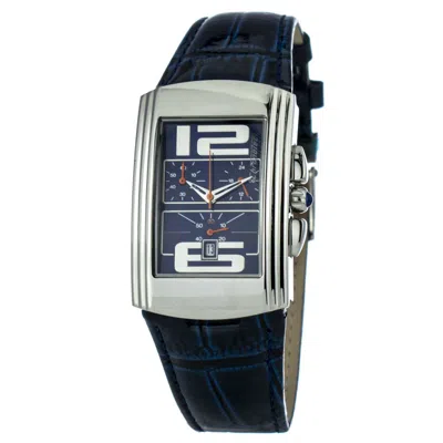 Chronotech Blue Leather  Watch