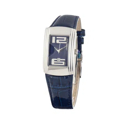 Chronotech Blue Leather Women's Watch