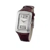 Chronotech Brown Leather  Watch In Brown
