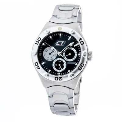 Chronotech Gray Stainless Steel  Watch