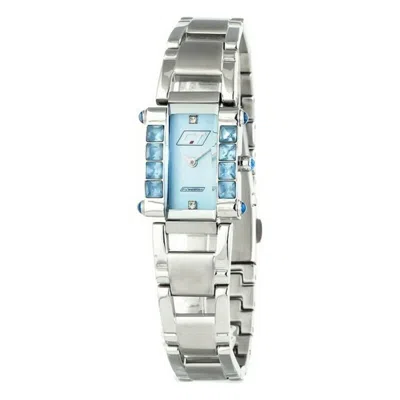 Chronotech Silver Steel Watch