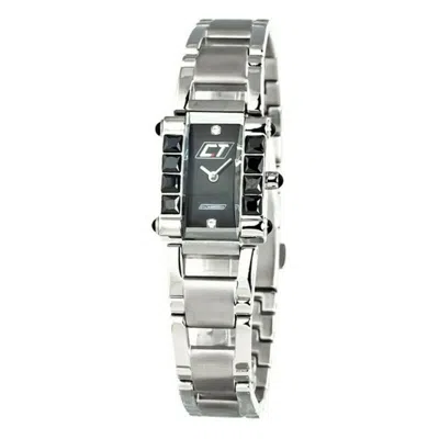Chronotech Silver Steel Watch