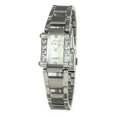 Chronotech Silver Steel Watch