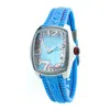 Chronotech Blue Rubber Watch