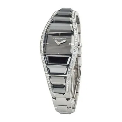 Chronotech Silver Steel Watch