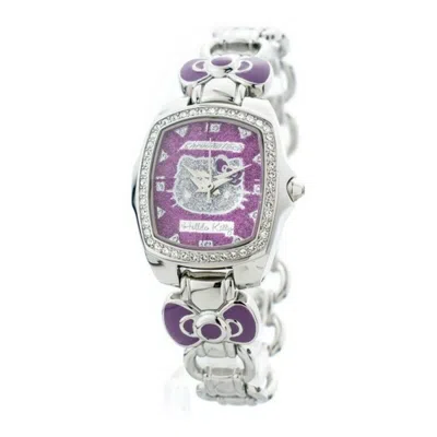 Chronotech Silver Steel Watch