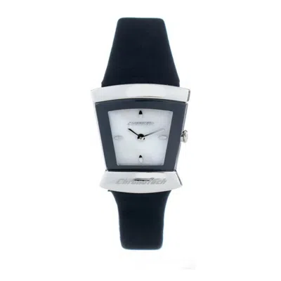 Chronotech Blue Leather Watch