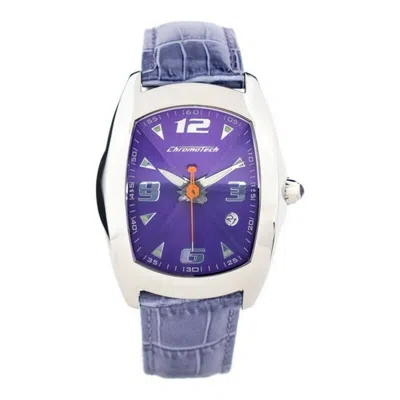 Chronotech Ladies' Watch  Ct7504-08 ( 40 Mm) Gbby2 In Purple