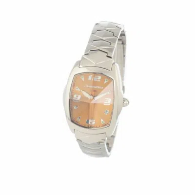 Chronotech Silver Steel Watch