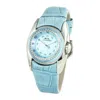 Chronotech Blue Leather Watch