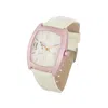 Chronotech Multicolor Leather Watch In Multi