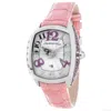 Chronotech Multicolor Leather Watch In Pink