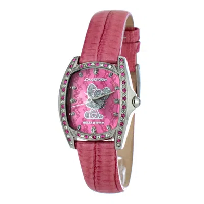 Chronotech Multicolor Leather Women's Watch
