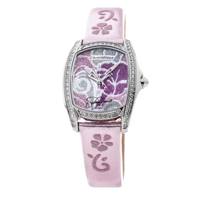 Chronotech Multicolor Leather Women's Watch