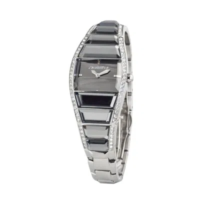 Chronotech Silver Stainless Steel Watch In Metallic