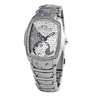 Chronotech Silver Stainless Steel Watch In Metallic