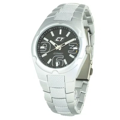 Chronotech Silver Stainless Steel Men's Watch