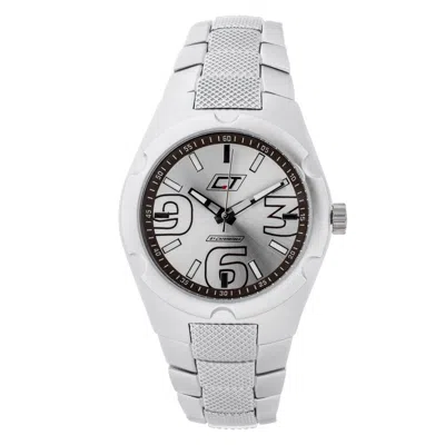 Chronotech Silver Stainless Steel Men's Watch
