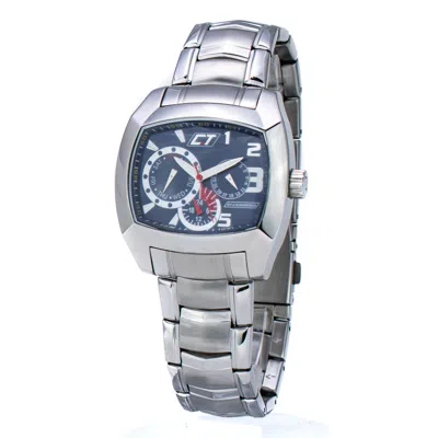 Chronotech Silver Stainless Steel Men's Watch
