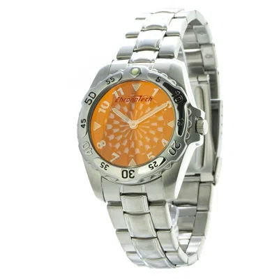 Chronotech Silver Stainless Steel Men's Watch