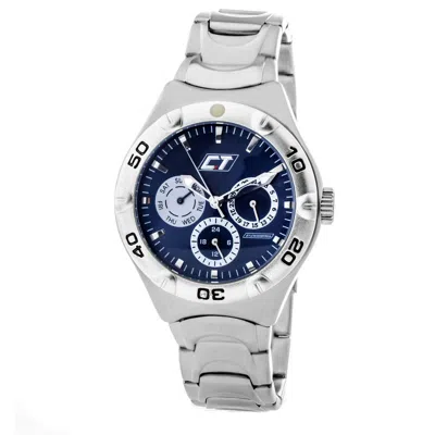 Chronotech Silver Stainless Steel  Watch
