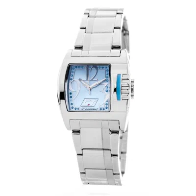 Chronotech Silver Stainless Steel Watch