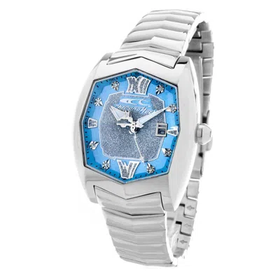 Chronotech Silver Stainless Steel Watch