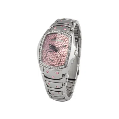 Chronotech Silver Stainless Steel Women's Watch